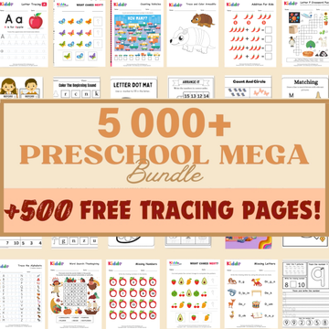 5,000+ Kinder & Preschool Mega Bundle | Ultimate Early Education Pack | Printable PDF
