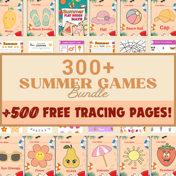 300+ Summer & Holiday Games | Seasonal Kids Activity Pack | Printable Fun PDF